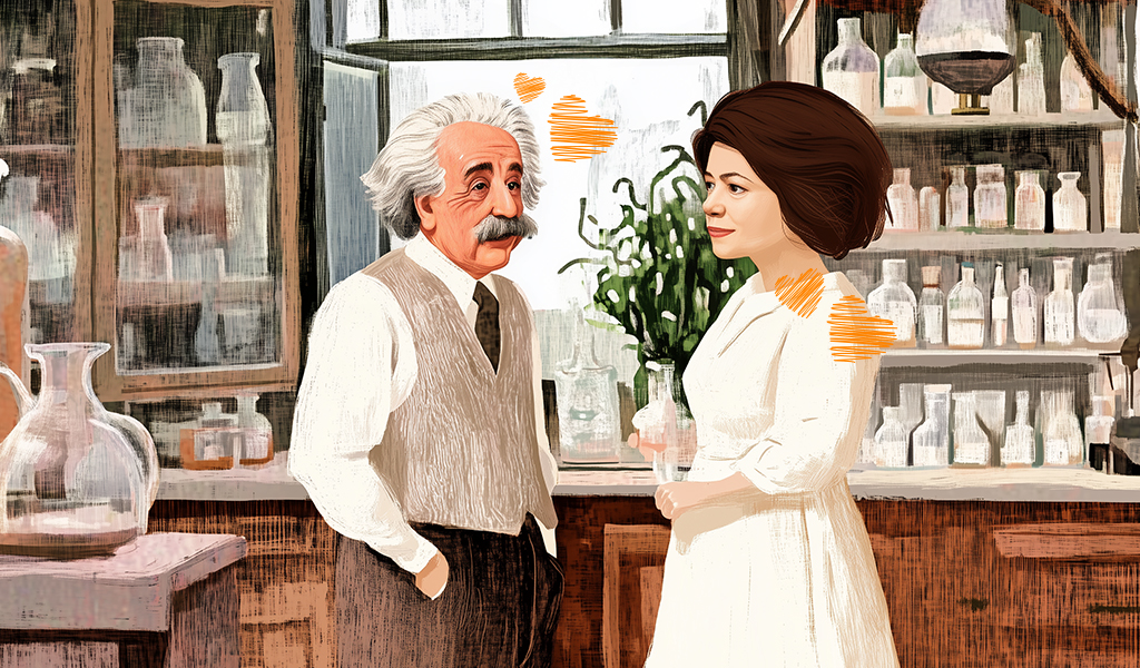Mileva Marić e Albert Einstein
