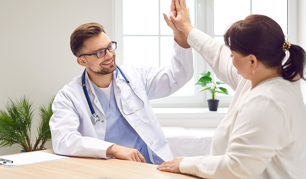 Consulta médica.