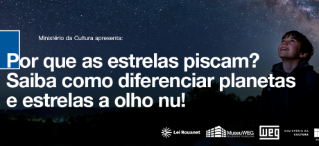 Por que estrelas piscam diferença planetas